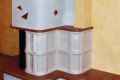 <p>Warmluft-Kamin mit Kachelverkleidung RUKA</p>